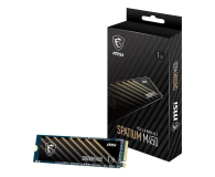 Dysk wewnętrzny MSI 1TB M.2 PCIe Gen4 NVMe Spatium M450